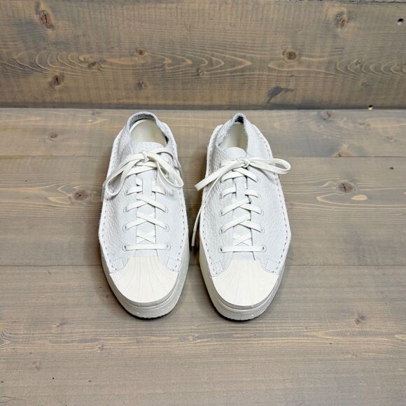 Y-3 Kyasu Low Cream White Suede Leather Platform Sneakers Women's 6, EU 37 1/3 - Picture 3 of 8